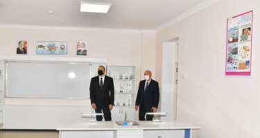 Sumqayıtda 20 nömrəli tam orta məktəb istifadəyə verildi - 