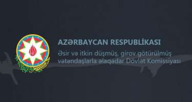 Dövlət Komissiyası Ağdərədə saxlanılan hərbçinin geri qaytarılması ilə bağlı məlumat yayıb
