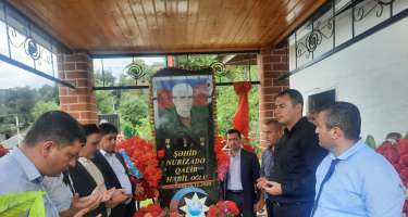  Lənkəranda şəhid ailələri ziyarət edilib - 
