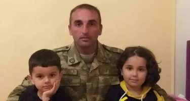 Şəhidin xanımı: Saçını özü kəsirdi ki, bərbərə verəcəyi pulu uşaqlara xərcləsin - 