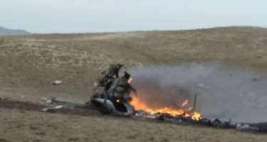 Helikopter qəzasında həlak olan hərbçilərimizin 