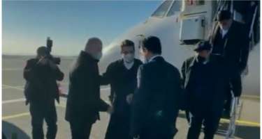İran təyyarəsi ilk dəfə Füzuli Beynəlxalq Hava Limanına eniş edib 