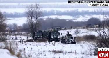 ŞOK GÖRÜNTÜLƏR: "Rusiyanın hərbi texnikaları Xarkovda" - 