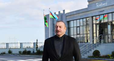 Prezident yenidən qurulan “Yaşma” qovşaq yarımstansiyasının açılışında iştirak edib