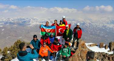 Türkiyə və Azərbaycan alpinistləri Xocalı qurbanlarını belə andılar 