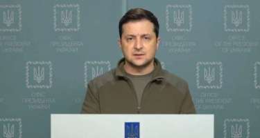 Zelenski Polşa xalqına müraciət etdi