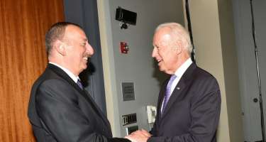 Bayden Prezident İlham Əliyevi təbrik edib