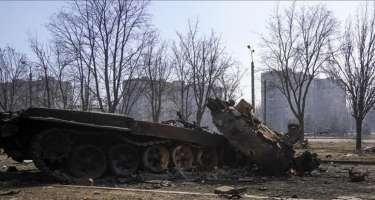 Ukrayna hərbçiləri daha bir şəhəri işğaldan azad etdi
