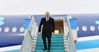 Prezident İlham Əliyev Brüsselə işgüzar səfərə gedib