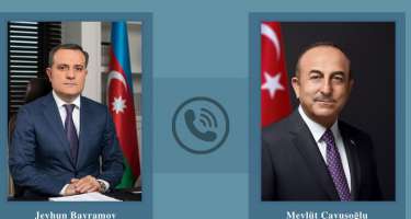  Ceyhun Bayramov  türkiyəli həmkarı ilə danışıb