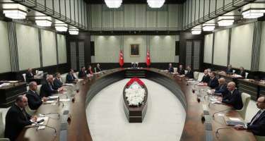 Ərdoğan Nazirlər Kabinetinin iclasını keçirir
