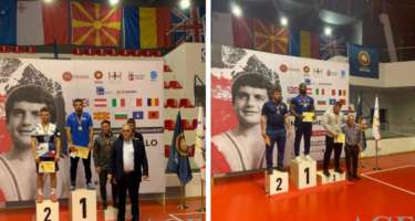 Albaniyada güləşçilərimiz 2 medal qazandı