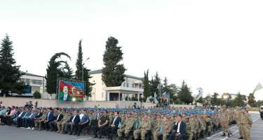 Dövlət Komitəsinin rəhbərliyi Qarabağdakı hərbi hissədə olub - 