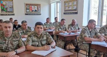 Azərbaycan Ordusunun Mühəndis Qoşunlarında təlim keçirilib - 