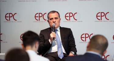 Ceyhun Bayramov Avropa Siyasət Mərkəzində (EPC) keçirilən tədbirdə iştirak edib - 