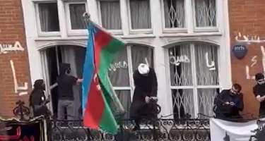 Londondakı səfirliyimizə qarşı təxribat törədildi - 