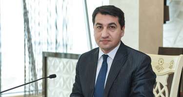 Prezidentin köməkçisi Brüsseldə Armen Qriqoryanla görüşdü