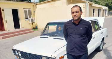 Avtomobil qaçıran şəxs saxlanılıb