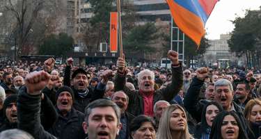 İrəvanda etiraz aksiyası: 
