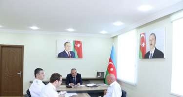 Baş Prokuror Şirvan və Hacıqabul sakinlərini qəbul edib - 