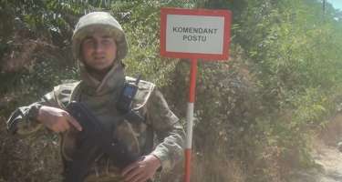 Hərbi polis Laçında - 