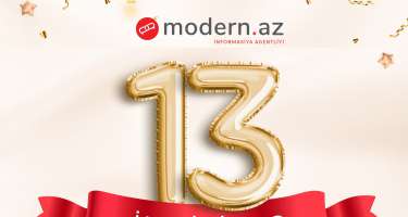 Modern.az-ın 13 yaşı tamam olur