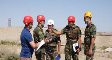 FHN-in Beynəlxalq Axtarış xilasetmə Dəstəsi taktiki xüsusi təlim keçirib - 