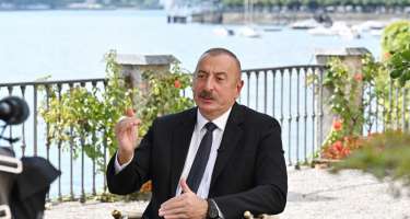 Prezident sülh sazişindən danışdı