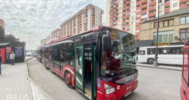 Bakı yollarında son vəziyyət: 122 avtobus 