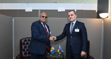 Ceyhun Bayramov Barbados və Qvatemalanın XİN başçıları ilə görüşüb - 