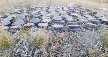 Kəlbəcər və Daşkəsəndə 230 mina aşkarlanaraq zərərsizləşdirilib