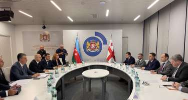 Pərviz Şahbazov Gürcüstanın iqtisadiyyat və davamlı inkişaf naziri ilə görüşüb