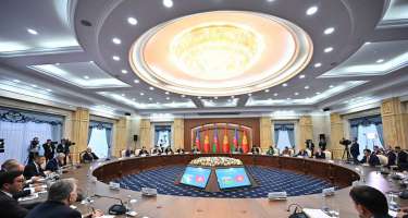 Azərbaycanla Qırğızıstan arasında Birinci Dövlətlərarası Şuranın geniş tərkibdə iclası olub - 