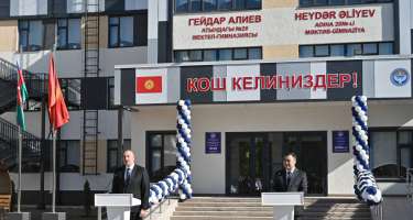 İlham Əliyev Qırğızıstan Prezidentinə təşəkkür edib