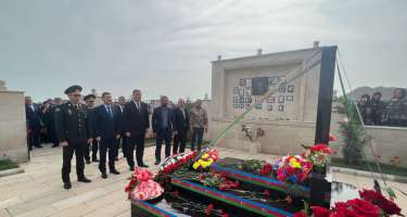 Şəhid Əzizli Sadiqin anım mərasimi keçirilib - 