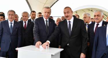 “Azərbaycan-Türkiyə Beynəlxalq Meşə Təlim Mərkəzi”, “Ağıllı Tingçilik” və “Dostluq Meşəsi” Kompleksinin təməli qoyulub