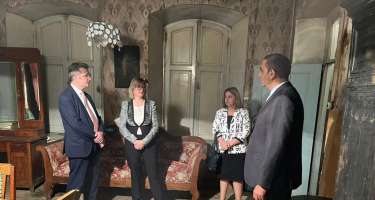 Almaniya səfiri Şəmkirdə olub - 