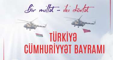 Müdafiə Nazirliyi Türkiyəni təbrik edib