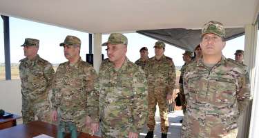 Türkiyəli general XTQ-nin təlimini izlədi