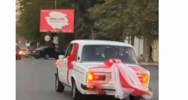 Toy karvanında "avtoşluq" edən sürücüyə neçə illik  