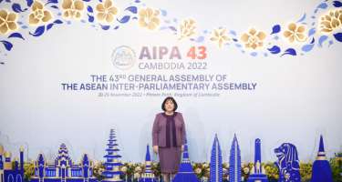 Sahibə Qafarova ASEAN PA-nın Baş Assambleyasının açılışında iştirak edib - 