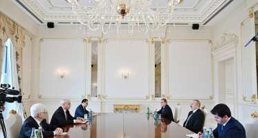 İlham Əliyev İqor Xovayevi qəbul edib - 