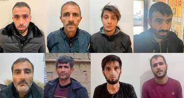Sumqayıtda silsilə oğurluqlar edən dəstənin üzvləri saxlanılıb - 