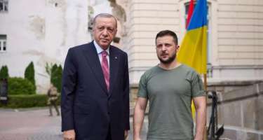 Zelenski Ərdoğana təşəkkür edib
