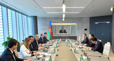 Mikayıl Cabbarov Türk Dövlətləri Təşkilatının Baş katibi ilə görüşüb - 
