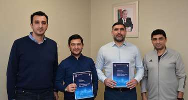 Azərbaycanlı məşqçilərə UEFA-nən lisenziya və diplomları təqdim olunub
