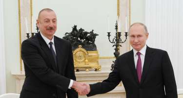 Putin İlham Əliyevi təbrik edib