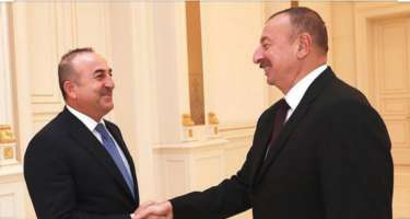 Çavuşoğlu İlham Əliyevə təbrik məktubu ünvanlayıb