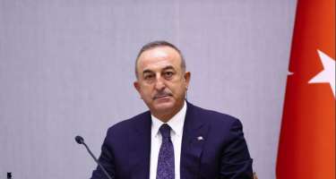 Çavuşoğlu Pelenin dəfn mərasiminə gedib -