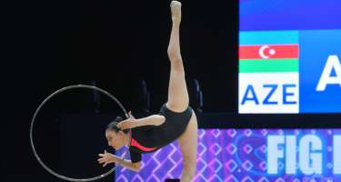 Azərbaycan gimnastı Dünya Kubokunda  beşinci oldu 